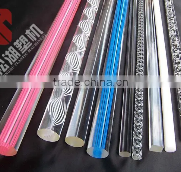 Transparent Hollow Aquarium PMMA Tube/Pipe/Bar Extruder photo-5
