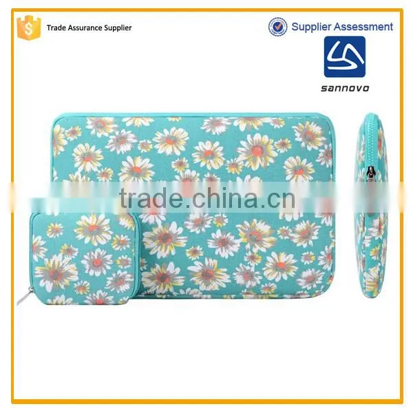 Latest Design Canvas 13.3 Inch Custom Laptop Sleeve for Lady Supplier's Choice photo-2