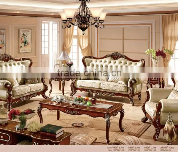 Theater Sofas Teak Wood Sofa Set Designs Teak Wood Living Room Furniture photo-2