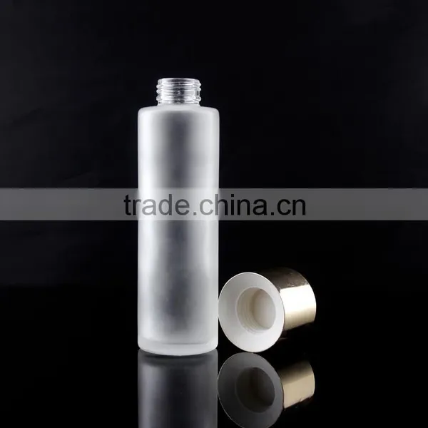 Wholesale 100ml Frosted Lotion Glass Bottle With Nice Cover photo-3