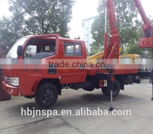 14m Red Aerial Work Platform Truck photo-2