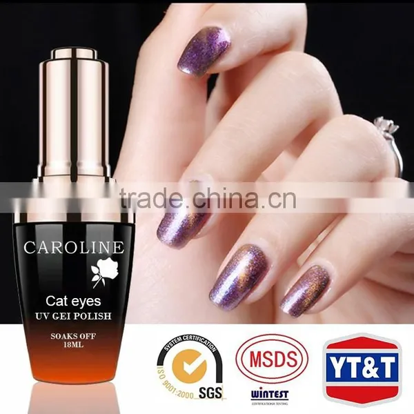 Competitive Factory Lowest Price Cat Eye Matte Black Nail Polish