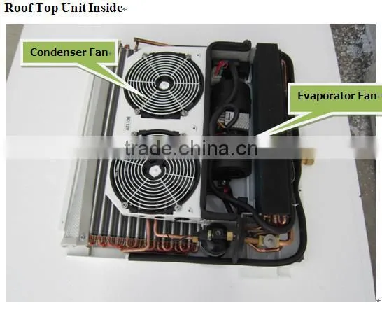 Vehicle Engine Direct Driven Van Air Conditioner for Sale photo-3