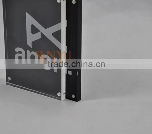 Top Quality Counter-top Magnetic Clear Acrylic Block Photo Frame photo-4
