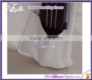 White Spandex Table Covers, White Lycra Table Covers, Fitted Stretch Table Covers for Round Banquet Tables(top Dia-5' or 6') photo-2