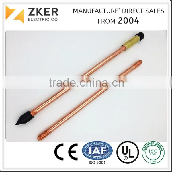 Copper Clad Steel Ground Rod Dia 14.2mm, 16mm, 17.2mm Etc. photo-5