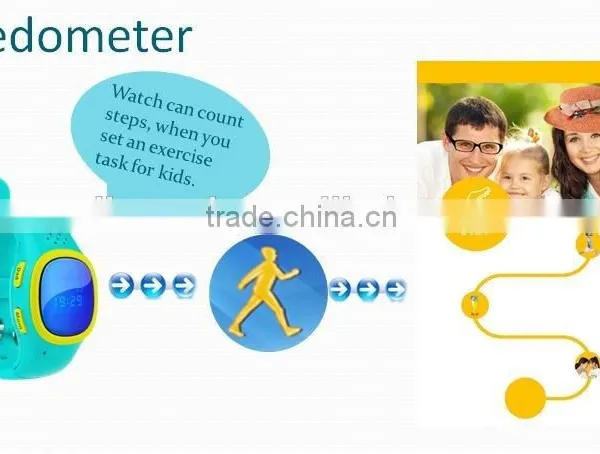 Kids Gsm Gps Tracker Watch, Kids Gps Tracking Watch, Activity Tracker Wristband photo-2