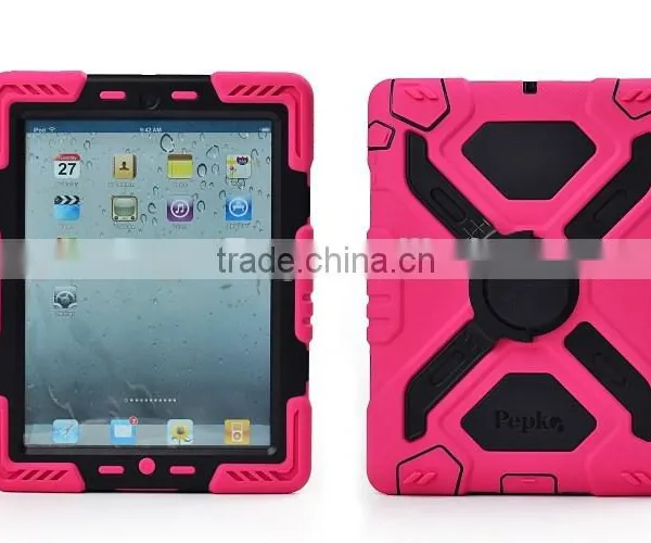 Waterproof Case for Ipad, Silicon pc With Kickstand Case for Tablet