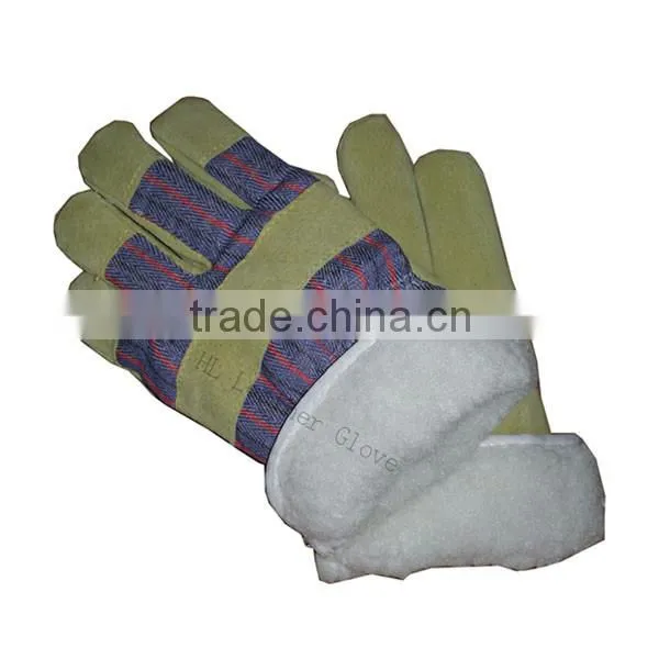 Competitive Price Genuine Leather Warm Gloves