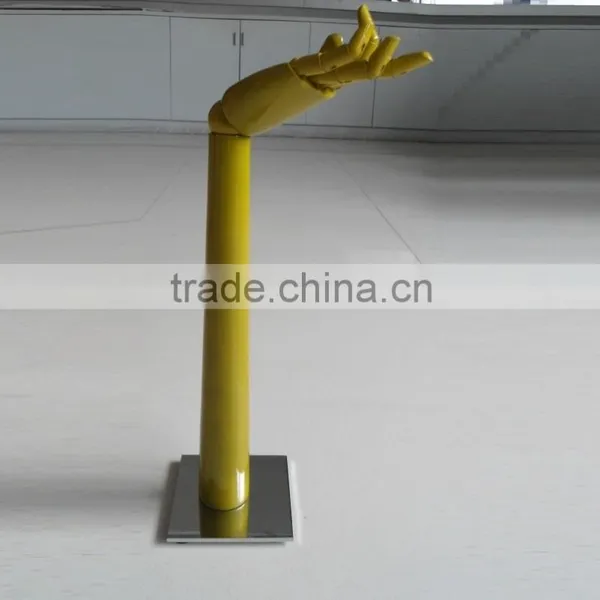 Light Hand Plastic Long Hand Female Wooden Hand Display Heavy Bottom Hand photo-6