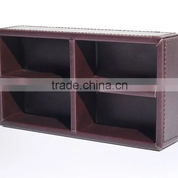 2015 New Arrived Waterproof Leather Scarf Storage Box photo-2