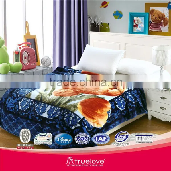 Factory Price no Pilling Fire Retardant Cotton Saddle Blanket