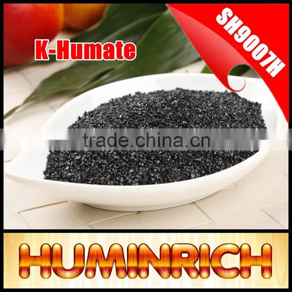 Huminrich Shenyang Black Shiny Crystal Potassium Humate Organic Fertilizer Silicon photo-5