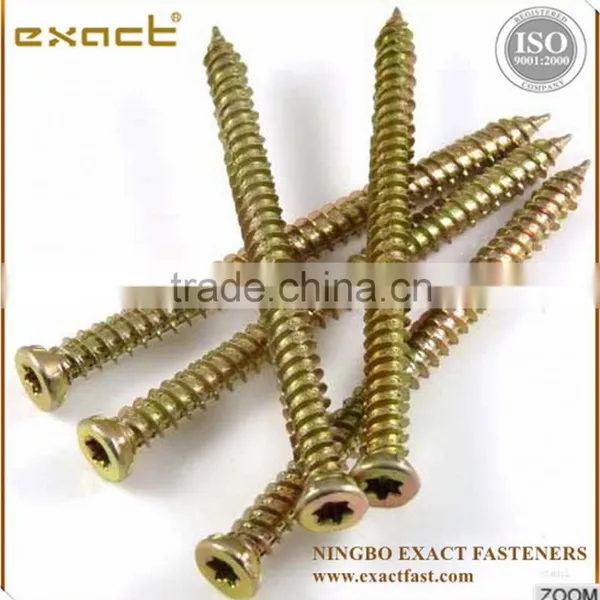 Zinc White Zinc Yellow Small Head Torx Recess Concrete Screw photo-6