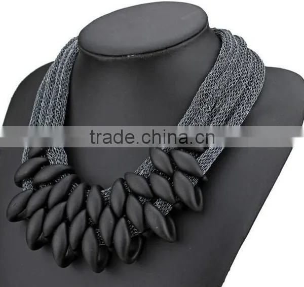 New Design Bib Necklace,fashion Imitation Jewelry Necklace photo-2
