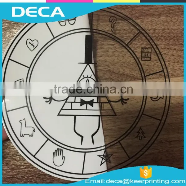 OEM 3m uv Resistant Pvc Floor Sticker Custom 3 Layer Adhesive Alphabet Letters Art Vinyl Die Cut Stickers With Transfer Film Quality Choice photo-3