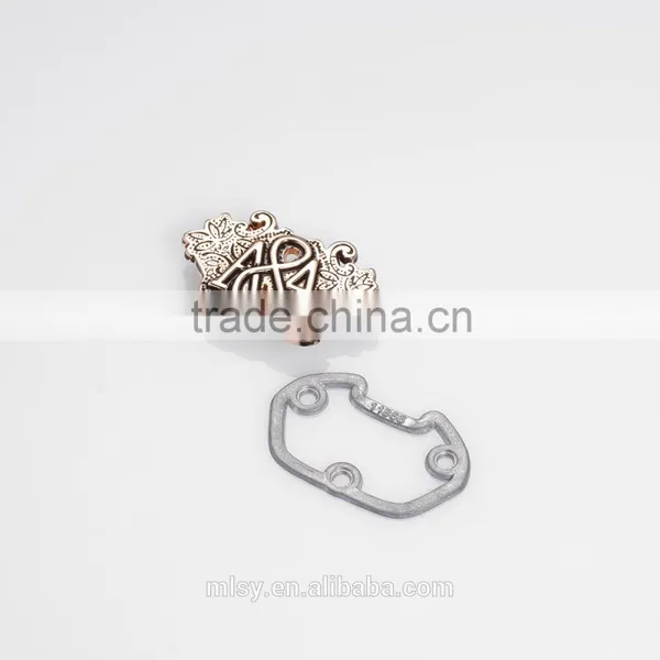 Brand Logo Metal Tag Small Metal Logo Name Plate photo-3