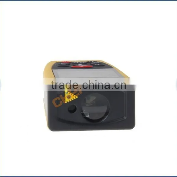 Newest Design Portable Digital LCD Retail Package Yellow / Blue 100m(328ft) Laser Range Finder Rangefinder photo-6