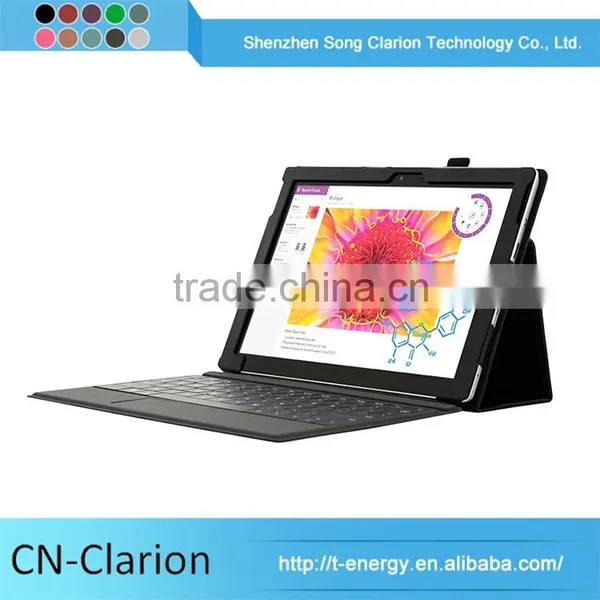 27.1*19.8*2.0cm Leather Cue Case , Case for Microsolf Surface 3