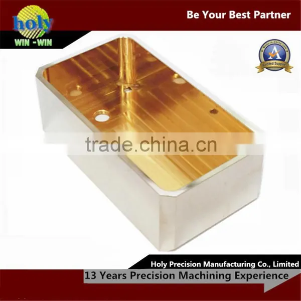 Nice Cnc Brass Parts Manufacturing by Metal Cnc Center With Glossy Nickel Plating Finish