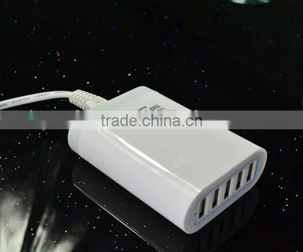 New Arrival Universal Portable 5 Port Usb Charger for Mobile Phone photo-2