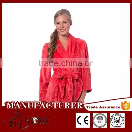 2016 Wholesale Design and Color is Diversiform Soft Bathrobe photo-2