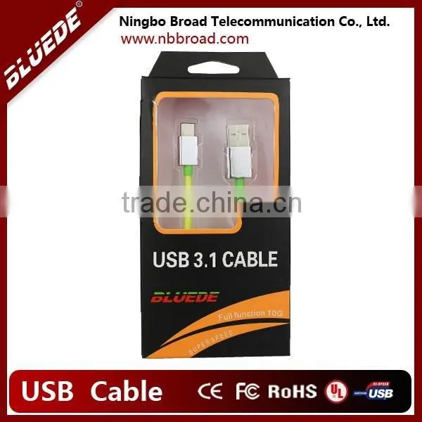 20015 USB 3.1 Type C Male to A Male ABS Type