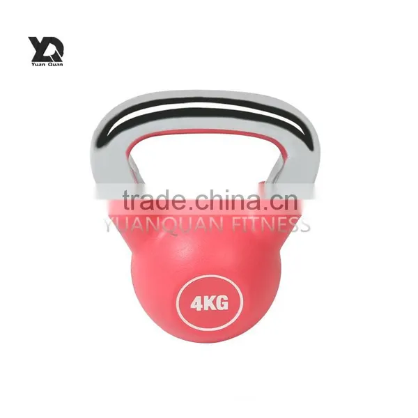 Wholesale Crossfit China PU Poly Urethane Coated Steel Kettlebell Set photo-3
