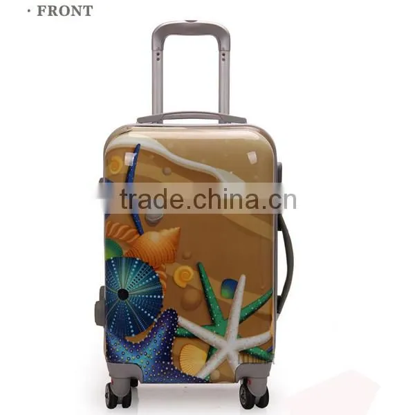 New Beautiful Abs+Pc Luggage Bag
