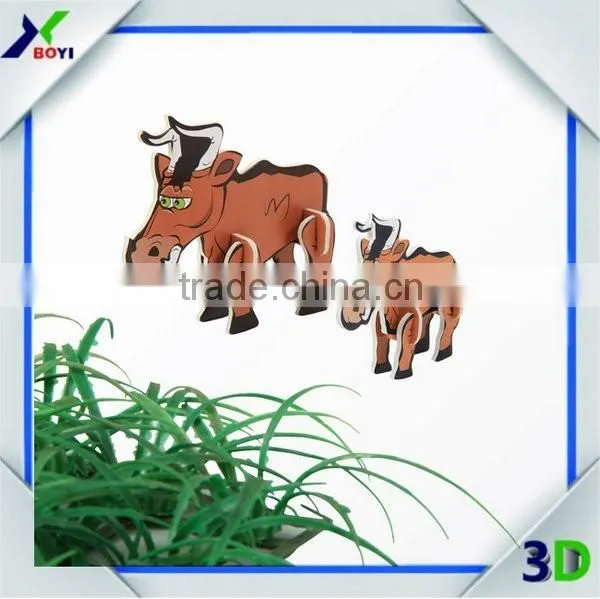 2014 Best Selling Wholesale Promotion Gift Funny EPS Cartoon Puzzle Game 3d photo-6