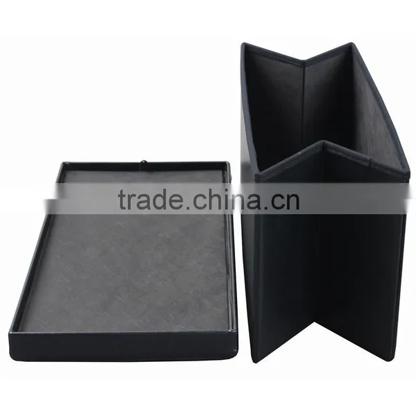 Purple Foldable Storage Ottoman photo-5