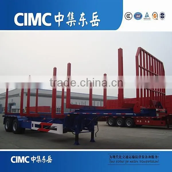 CIMC OEM Manufacturing 40t Wood Transport Multi Axle Trailer photo-2
