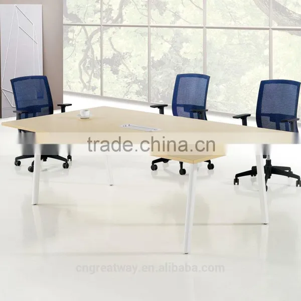 Small Meeting Table Metal Leg Council Board Suit for 2000*1000 Table Top QE-42 photo-1
