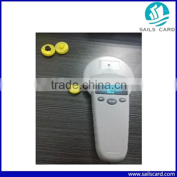 Sensitive Read Rfid Reader for Livestock Cattle Ear Tag photo-2
