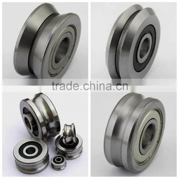 V Groove Track Roller Bearing LV(RV), W(RM,VW) Bearing U Groove Track Roller Bearing LFR, SG Bearing Guide Wheel Bearing