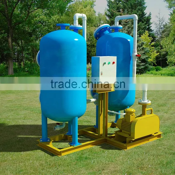 Puxin Integrated Fiberglass Biogas Scrubber with Gas Compressor for 100m3 Biogas Plant