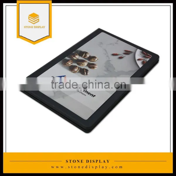 Plastic Material Quartz Tile Display Book/sample Book/folder/case/box