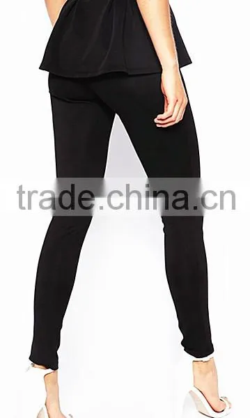Stretch Fabric Women Skinny Fit Pant