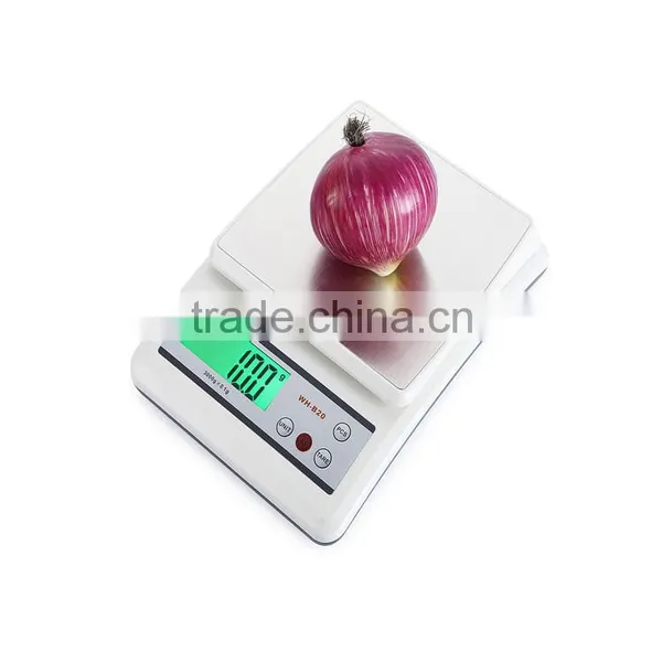 Private Label Electronics Digital Food Scales 3kg,6lb With LCD Display photo-2