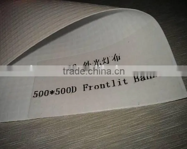 550-340g Glossy Frontlit PVC Flex Banner Roll photo-2
