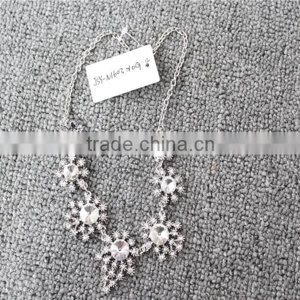 2016 Fashion Jewelry Statement Necklace , White Gold Necklace Wholesale photo-2