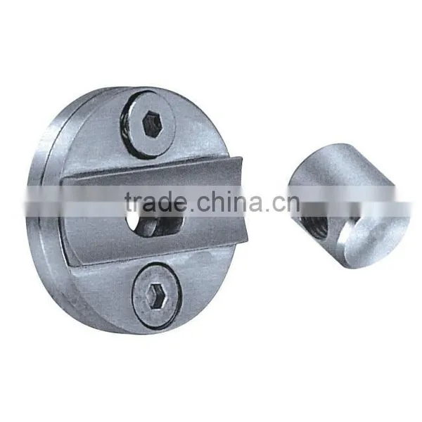 Sliding clamp fixing for track