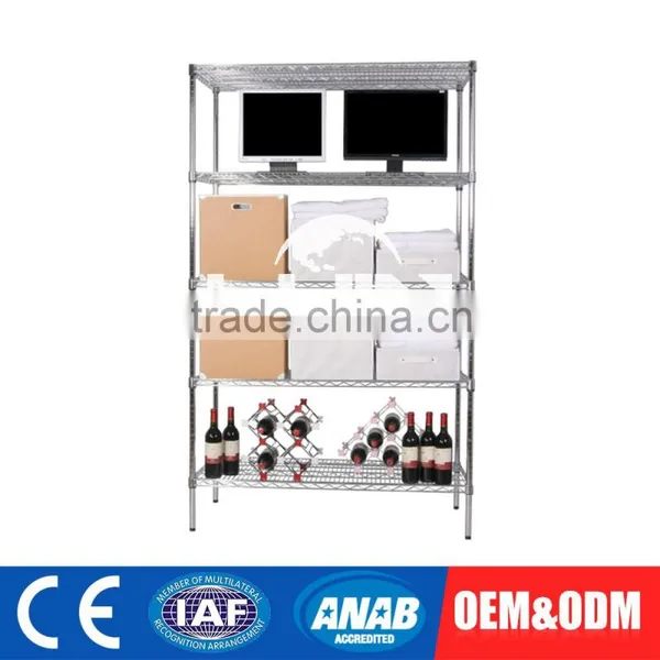 Highest Level Custom Color Shelf Tabloid Wire Wine Rack With Lights photo-5