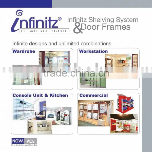 Infinitz Pole System for Walk In Wardrobe