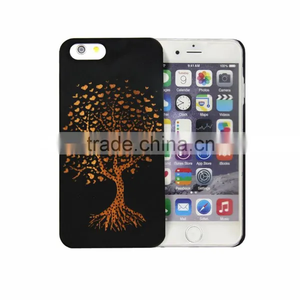 New Style Inkjet Wooden for Iphone 6 Case Raised Phone Case for Iphone6 and for Iphone 6s Plus Case photo-2