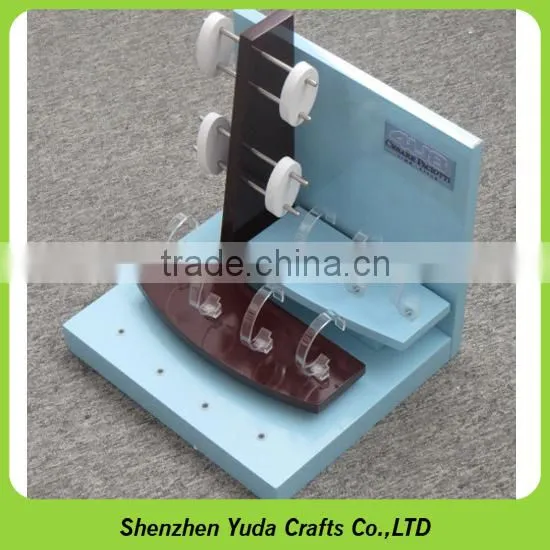 Thick Acrylic Watch Display Stand MDF Luxury Watch Counter for Exhibition photo-6