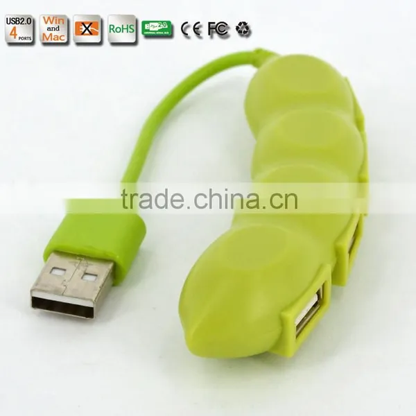 China Personal Design Slim Funny Mini 4 Port Usb 2.0 Hub From Usb Hub Suppliers photo-5