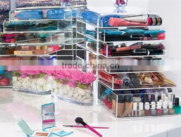 Makeup Organizer With Drawers Acrylic Makeup Organizer photo-2