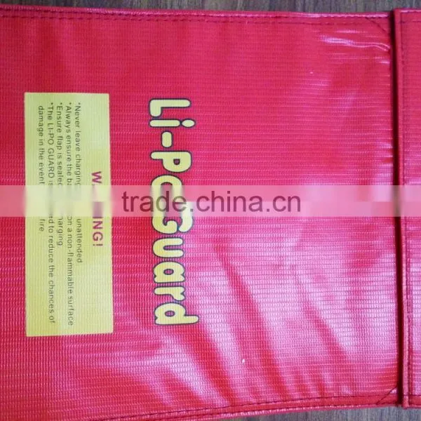 Custom OEM High Quality Fireproof Explosion-proof Lipo Battery Safe Bag For Car / RC Drone photo-3