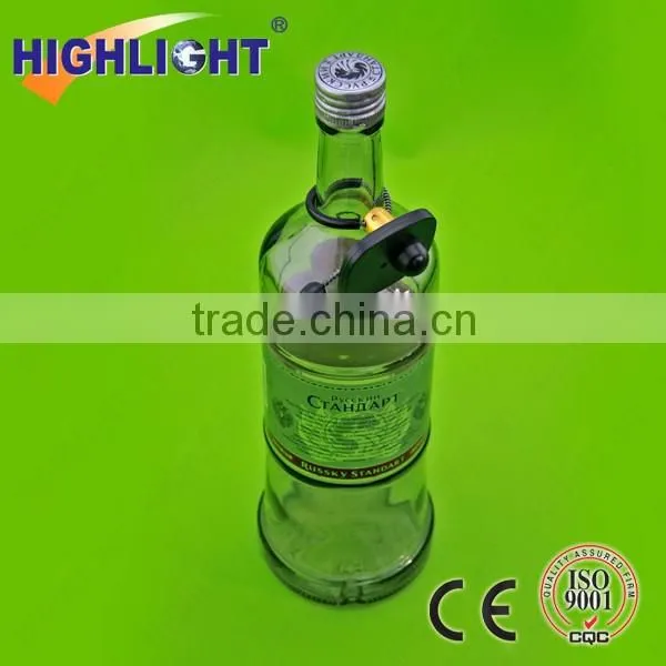 B008 Anti-theft Round Magnectic AM Retail Printed Wine Bottle Neck Tag photo-3